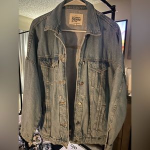 Zara oversized denim jacket